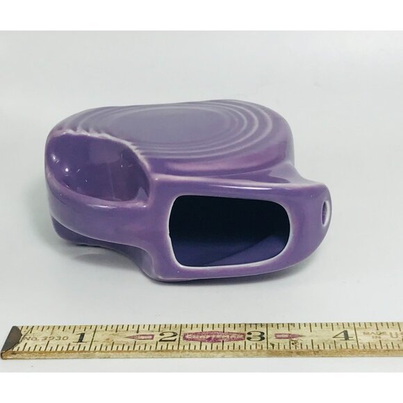 Vintage Lilac Fiesta Mini Disc Pitcher HLC 5 Oz Miniature 1990s USA Original - Picture 7 of 9
